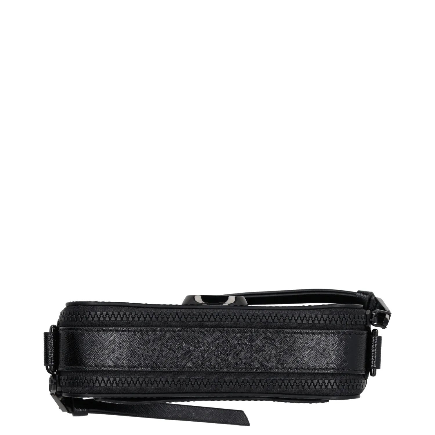 MARC JACOBS Womens Crossbody Handbag Black Leather Zip Closure M RRP 350 — View 7