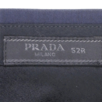 PRADA Mens Dress Pants Trousers Blue Pleated Straight Leg Size 52 R RRP 400 — View 8
