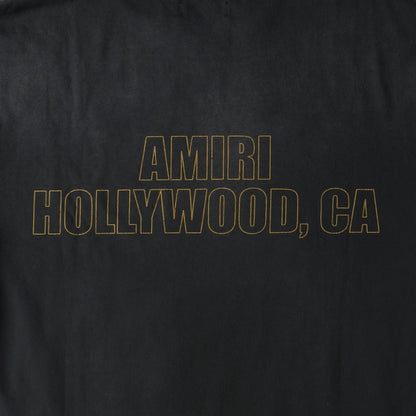 AMIRI Mens Vintage Ma Eagle Print Oversized Short Sleeve T-Shirt Black S RRP 690 — View 9