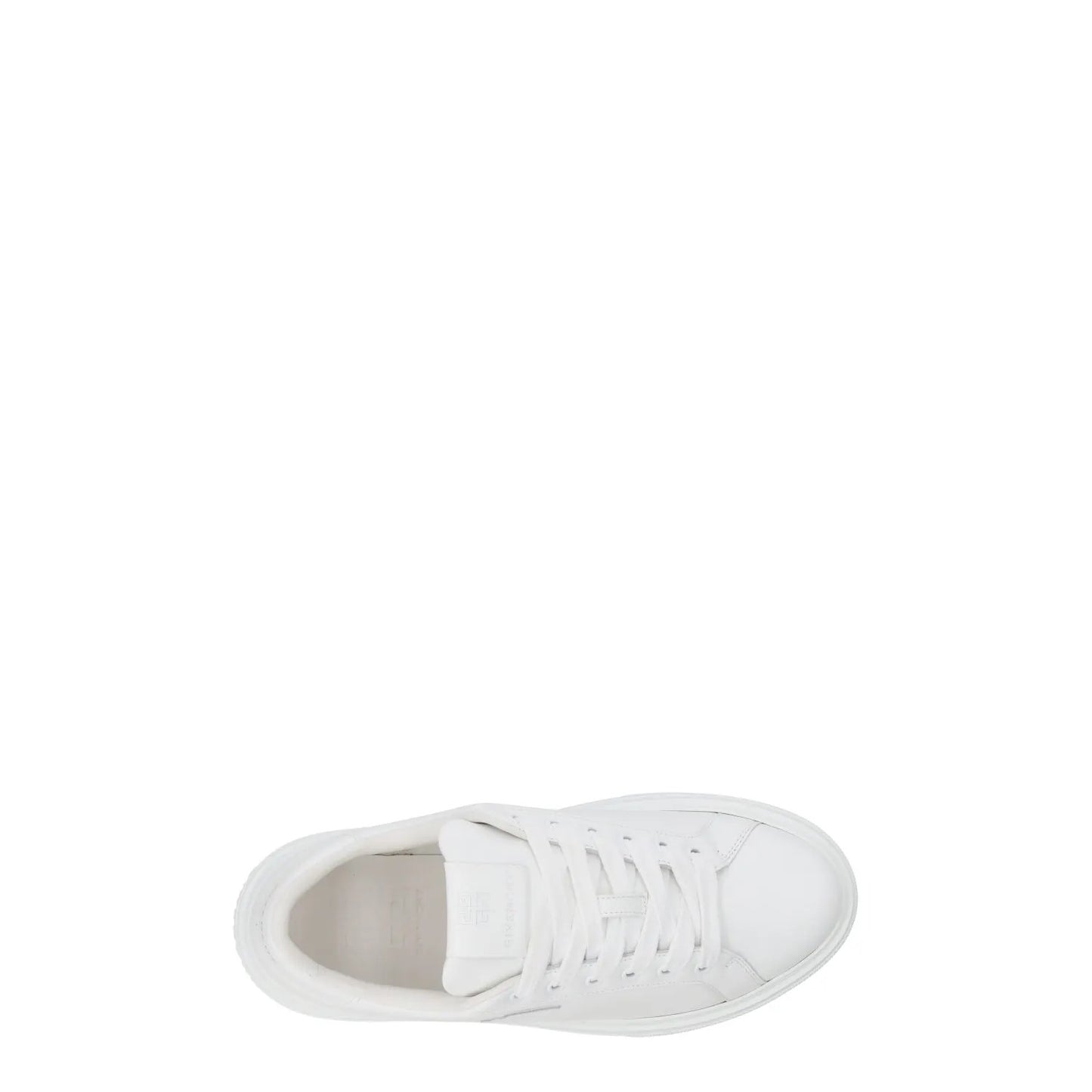 GIVENCHY Womens City Lace-Up Sneakers Leather Low Tops White  UK 5 RRP 625 — View 7