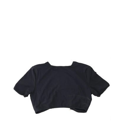CHRISTOPHER ESBER Womens Prong T-Shirt Cropped Black Short Sleeve UK 12 RRP 180 — View 4