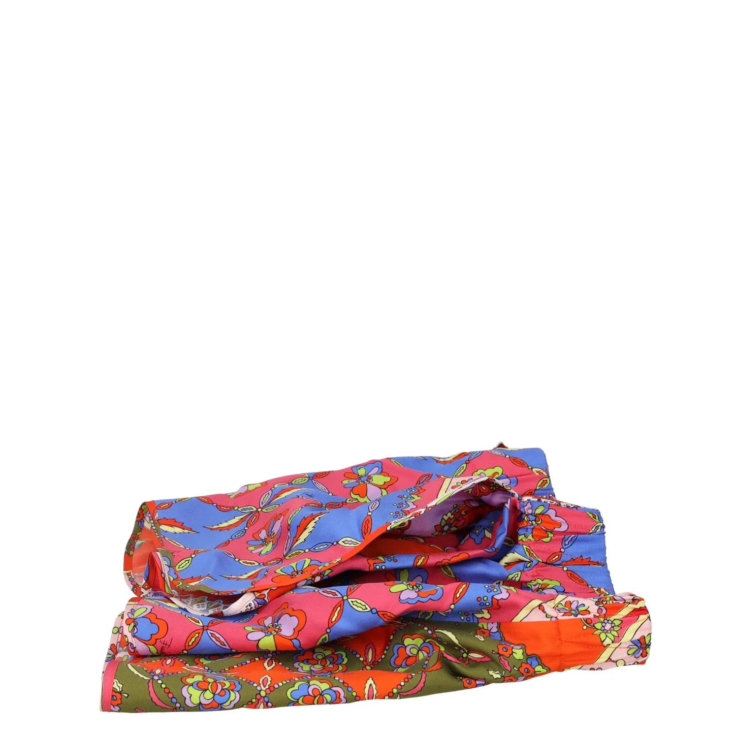 EMILIO PUCCI Womens Elasticated Shorts Multi Track Shorts Patchwork UK6 RRP 471 — View 6