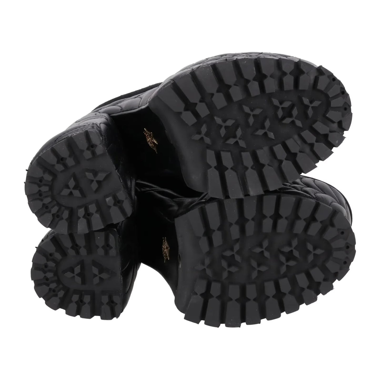 CHARLOTTE OLYMPIA Womens Malice Platform 155 Sandals Black Suede/Lhtr UK6 RRP995 — View 8