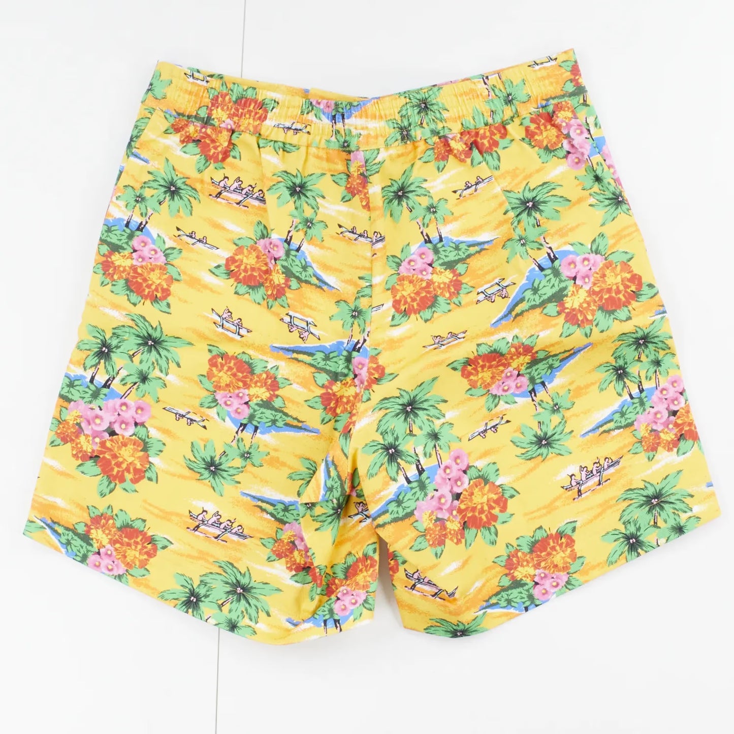 Anton Belinskiy Mens Printed Floral Bermuda Shorts Yellow Size S RRP 500 — View 4