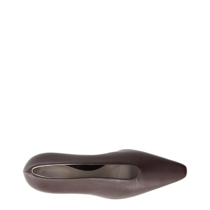 BOTTEGA VENETA Womens Mid Heel Comfort Slip On  Brown Leather Formal UK 4 RRP620 — View 7