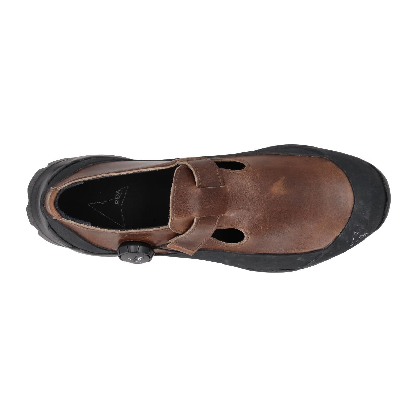 ROA HIKING Mens Mary Jane Brown Leather Sneaker Hook Loop Low Top UK 10 RRP 435 — View 7