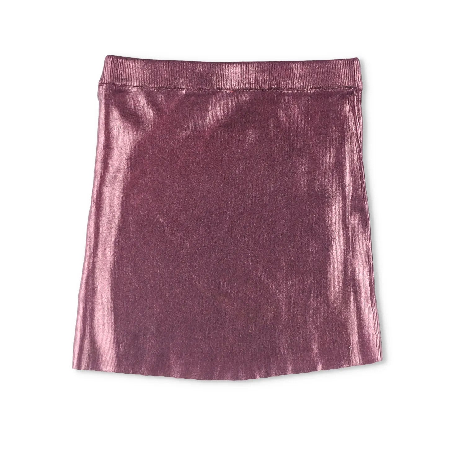 DIESEL Womens Knitwear Mini Skirt Shades Of Metallic Foil Total Purple S RRP 185 — View 8