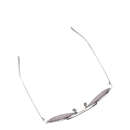 LINDA FARROW Womens Sunglasses Silver Metal Frame Gradient Lens One Size RRP 300 — View 7