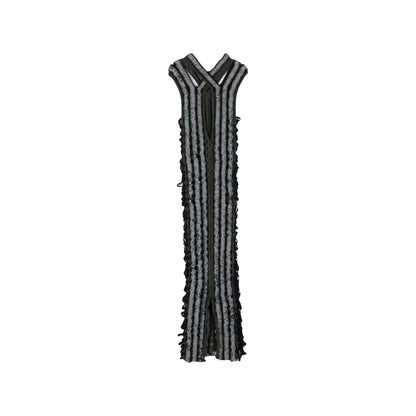 SINEAD O'DWYER Womens Shibari Criss-Cross Dress Maxi Multi Sleeveless 3 RRP 1865