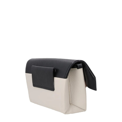 MAISON MARGIELA Womens Leather Snatched Bag Black White One Size RRP 1220 — View 5