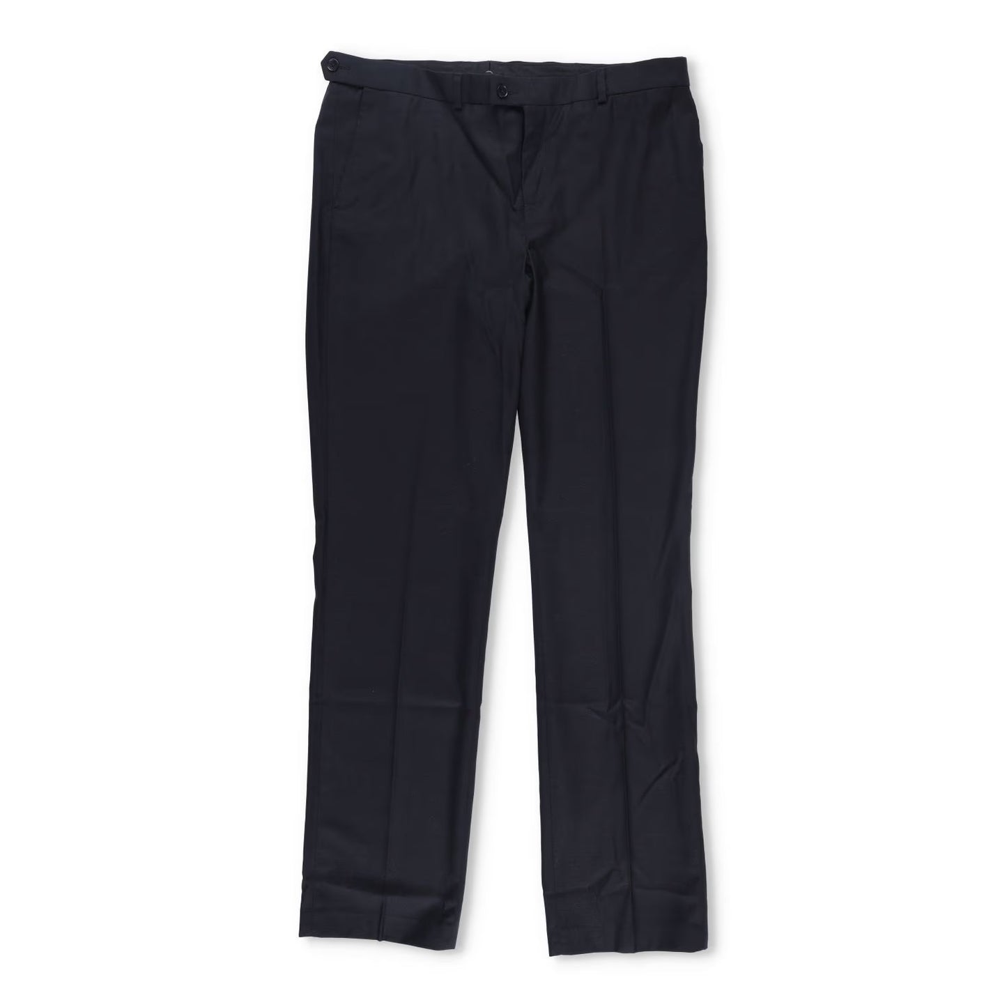 BETTTER Womens Double Waistband Trousers Slim Leg Black Grey Size L RRP 800