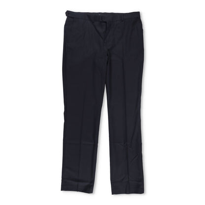 BETTTER Womens Double Waistband Trousers Slim Leg Black Grey Size L RRP 800