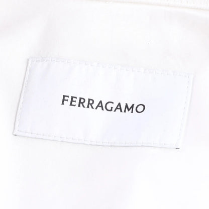 SALVATORE FERRAGAMO Womens Denim Jacket Long Sleeve Buttoned White 36 RRP 1250 — View 7