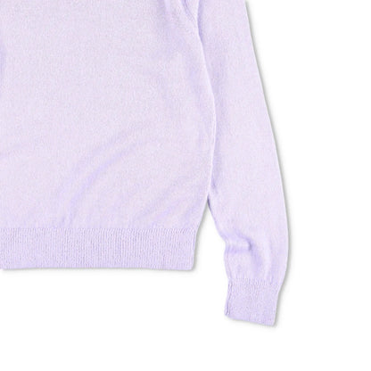TOM FORD Mens Jumper Alpaca Silk Blend Purple Crew Neck Pullover Size 50 RRP1250 — View 4