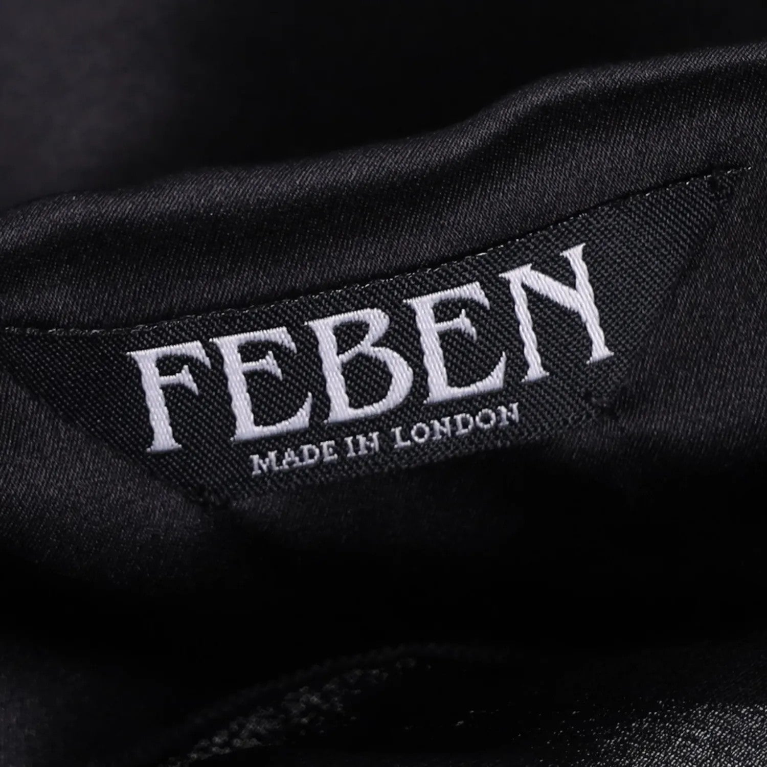 FEBEN Womens Spiral Knee Length Dress Black Silk Sleeveless Tie Halter 40 RRP785 — View 8