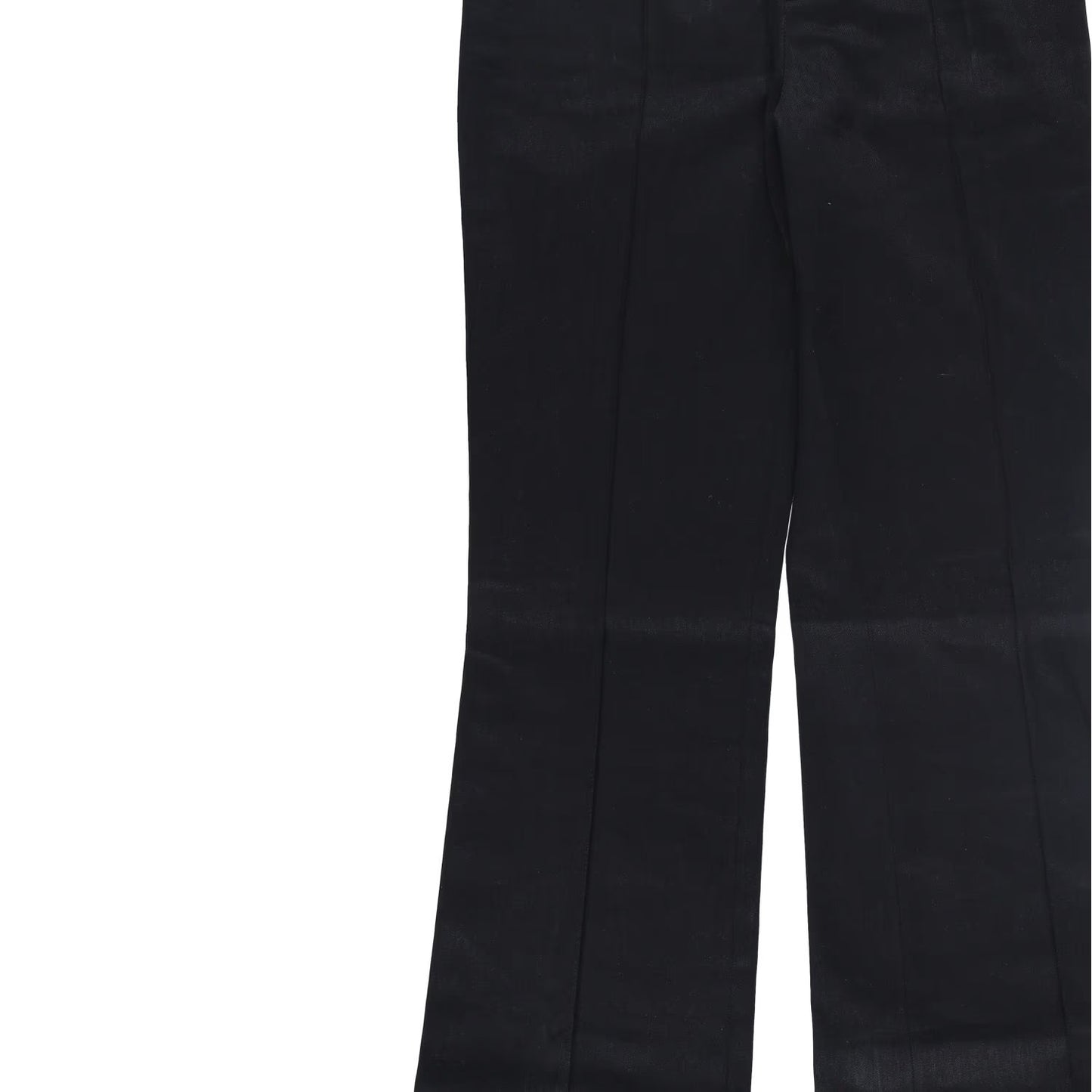 SAINT LAURENT Womens Jeans Straight Leg High Waist Denim Black 40 RRP 660 — View 2