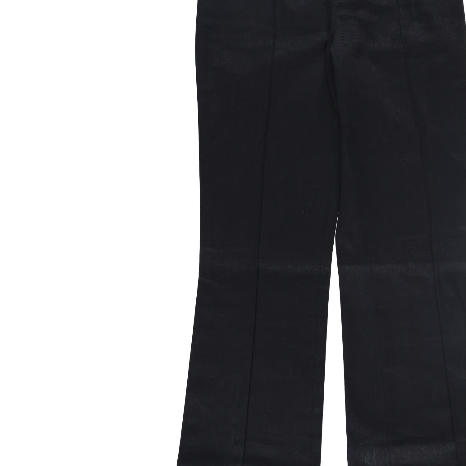 SAINT LAURENT Womens Jeans Straight Leg High Waist Denim Black 40 RRP 660 — View 2