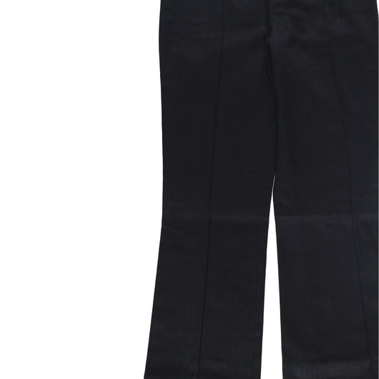 SAINT LAURENT Womens Jeans Straight Leg High Waist Denim Black 40 RRP 660 — View 2