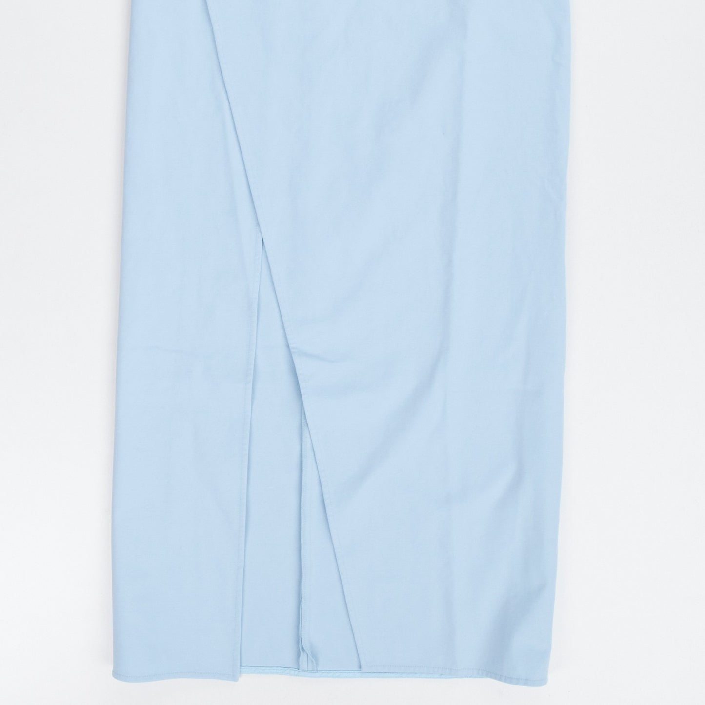 THE ATTICO Light Blue Maxi Dress Slit Blue Lawrence Size 40 RRP850 — View 7