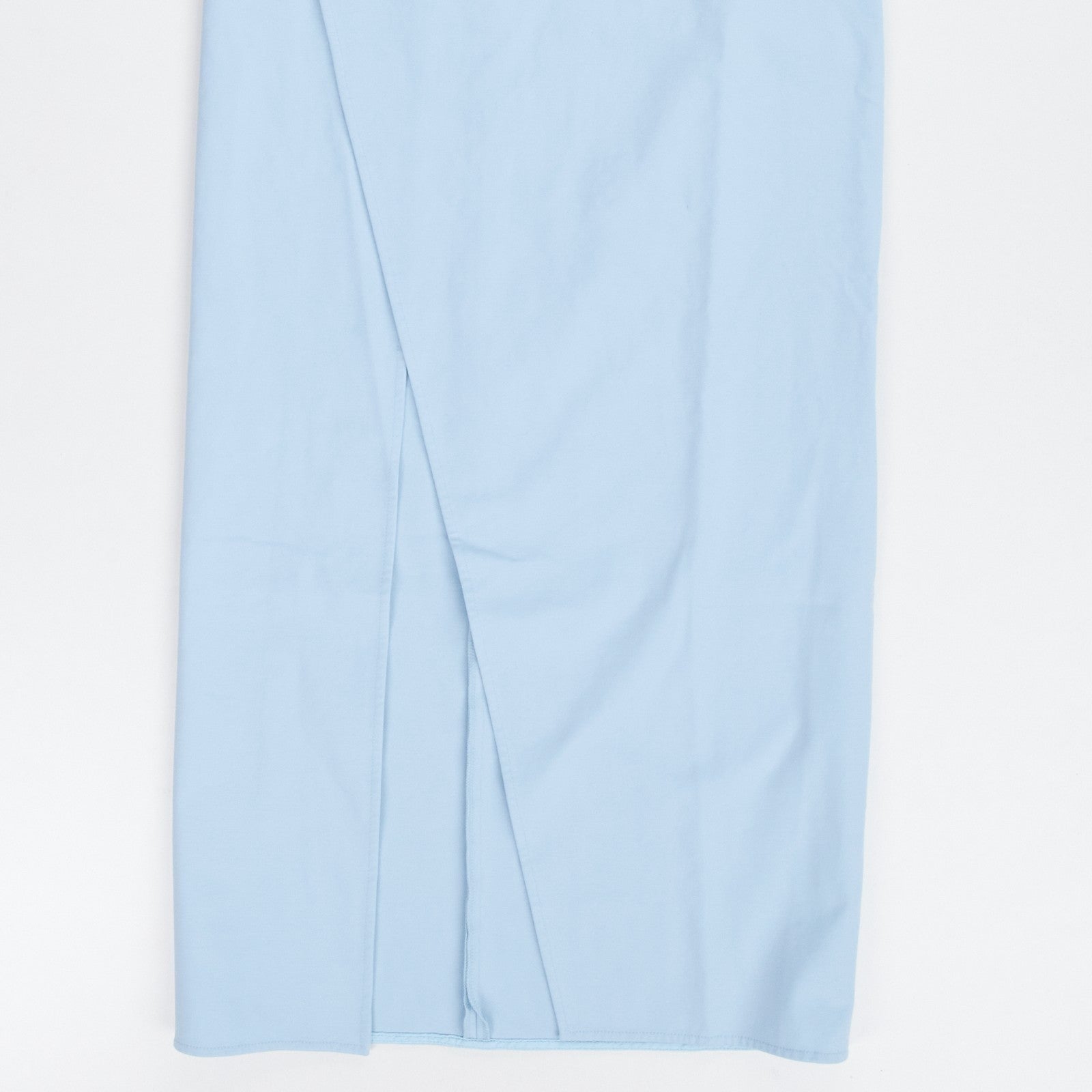 THE ATTICO Light Blue Maxi Dress Slit Blue Lawrence Size 40 RRP850 — View 7