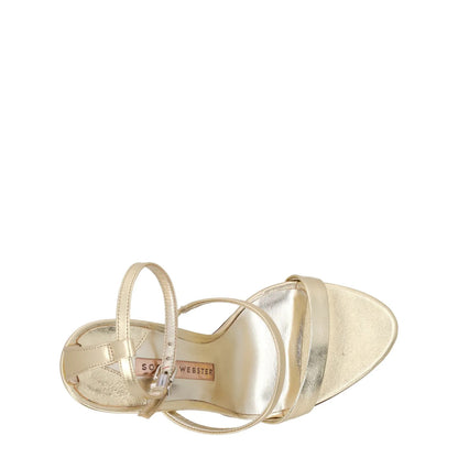SOPHIA WEBSTER Womens Rosalind Crystal Sandals Leather Gold Heeled UK8.5 RRP 500 — View 7