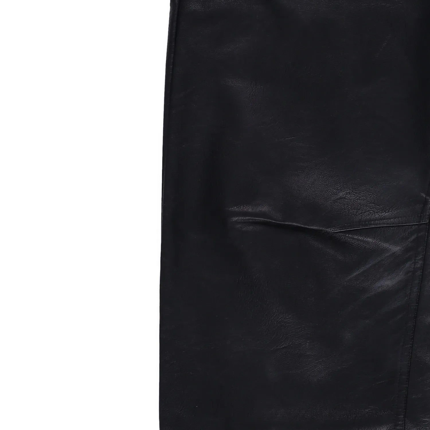 ENTIRE STUDIOS Mens Wet Pants Faux Leather Black 5 Pocket Zip Size S RRP 175.3 — View 6