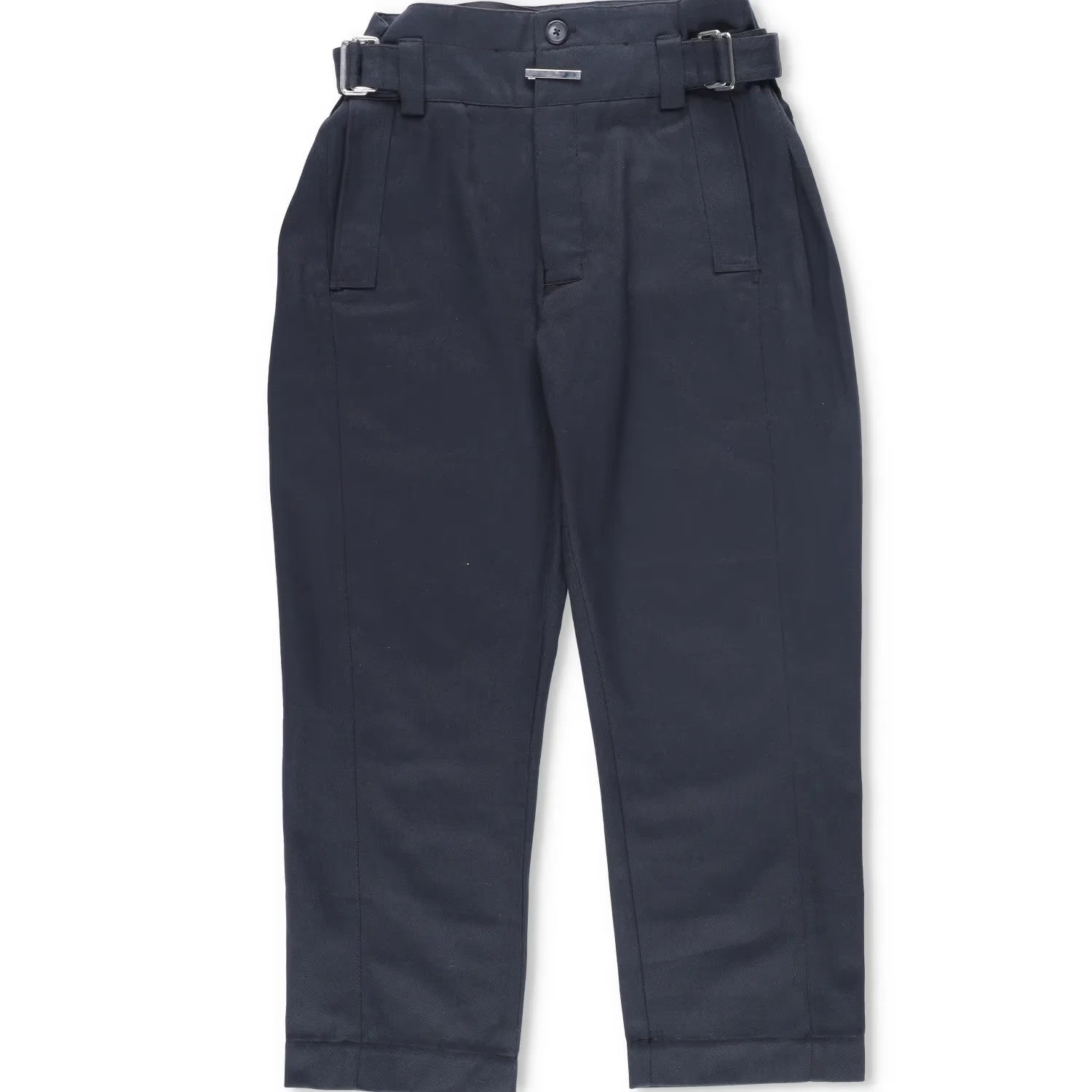 ZILVER Mens Trousers Regular Fit Blue Chino Organic Cotton Size 38 RRP 200 — View 3