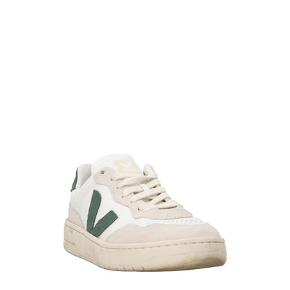 VEJA Womens V 90 Retor Leather Low Top Sneaker White Eco Friendly UK 4 RRP 146 — View 2