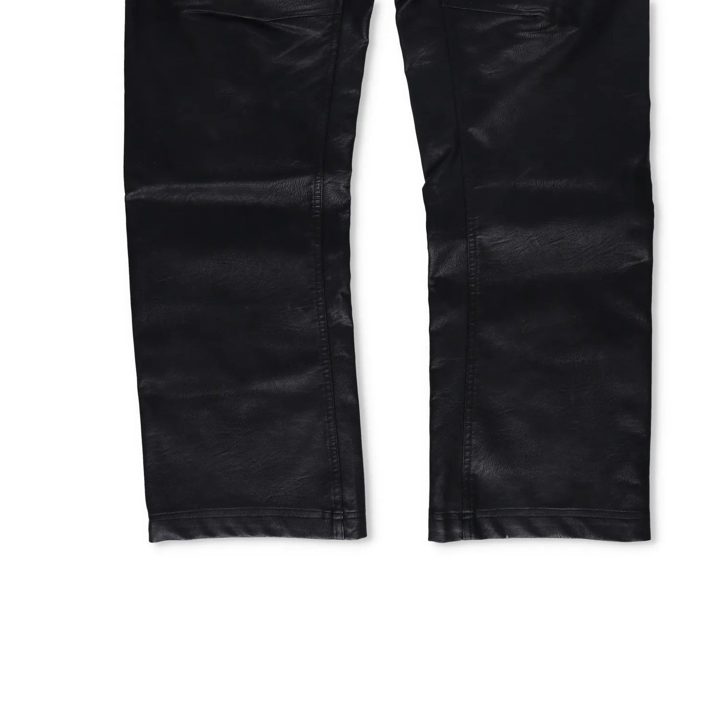 ENTIRE STUDIOS Mens Wet Pants Faux Leather Black 5 Pocket Zip Size S RRP 175.3 — View 15