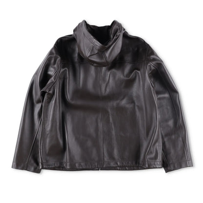 BOTTEGA VENETA Womens Blouson Medium Weight Nappa Coat Jacket Green XL RRP 3882 — View 5