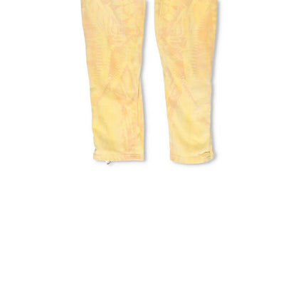 BALMAIN Womens Skinny Jeans Cotton Blend Yellow Back To Front Size 40 RRP 650 — View 4
