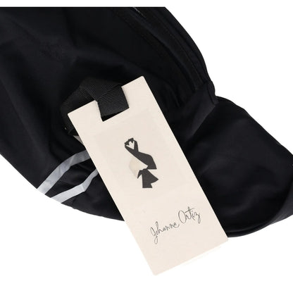 JOHANNA ORTIZ Womens Chilled Vibe Bikini Top Cross Front Black Ecru L RRP 200 — View 9