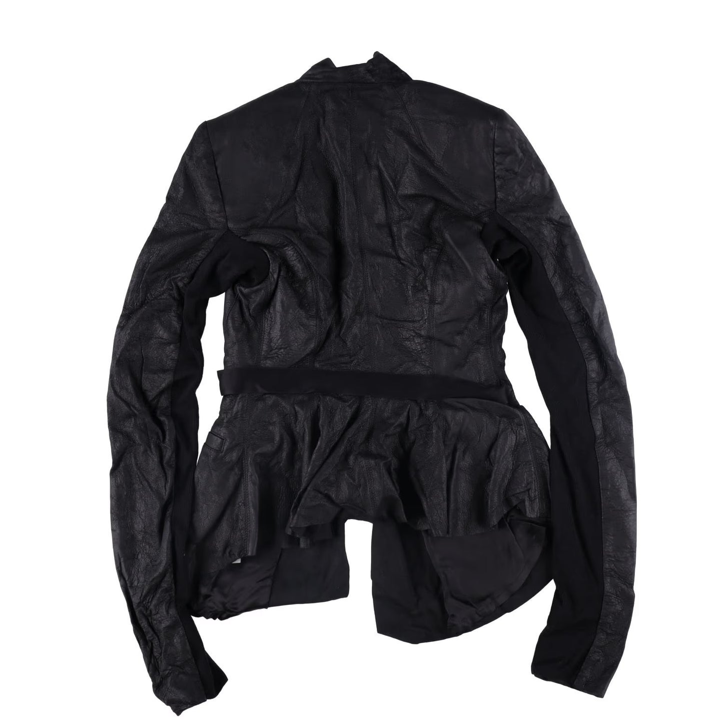 RICK OWENS Women Rick Jacket Blazer V-Neck Long Sleeve Black Size 38 RRP 1340 — View 11