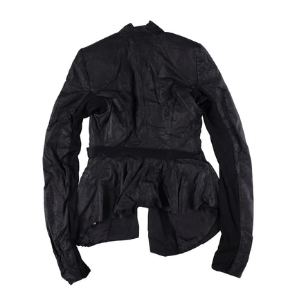 RICK OWENS Women Rick Jacket Blazer V-Neck Long Sleeve Black Size 38 RRP 1340 — View 11