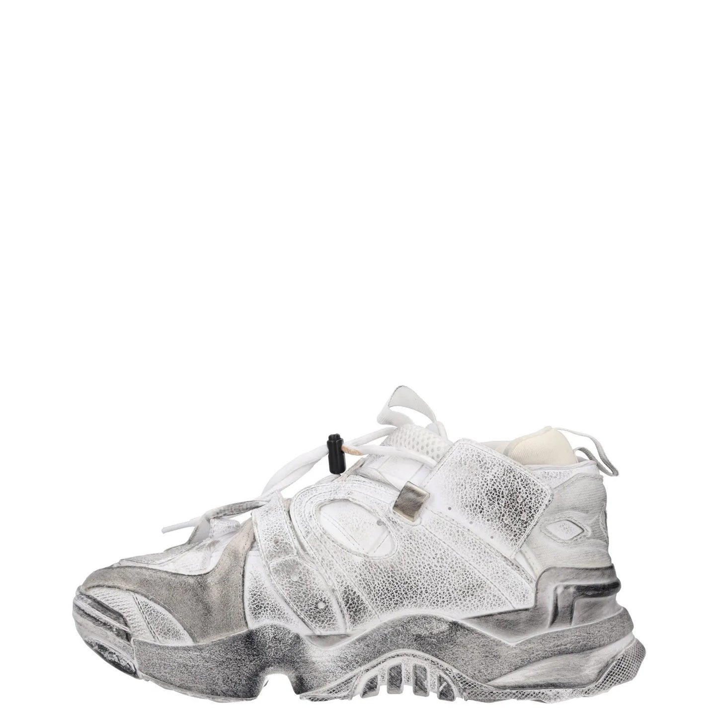 REEBOK X VETEMENTS Womens Trainers White Leather Low Top Lace Up UK 5 RRP 300 — View 4