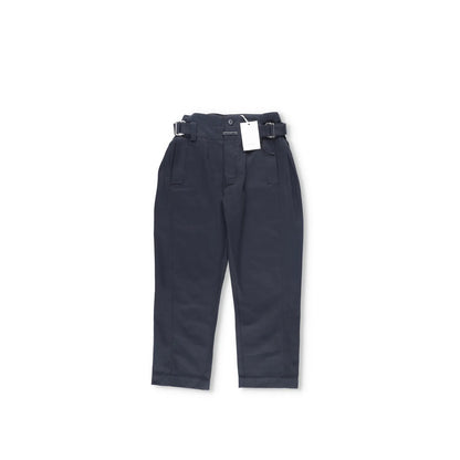 ZILVER Mens Trousers Regular Fit Blue Chino Organic Cotton Size 38 RRP 200 — View 5