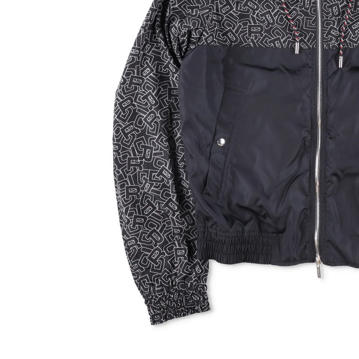 DIOR HOMME Mens Jackets AO Logo Hooded Zipped Black Two Tone Size 46 RRP 1450 — View 3