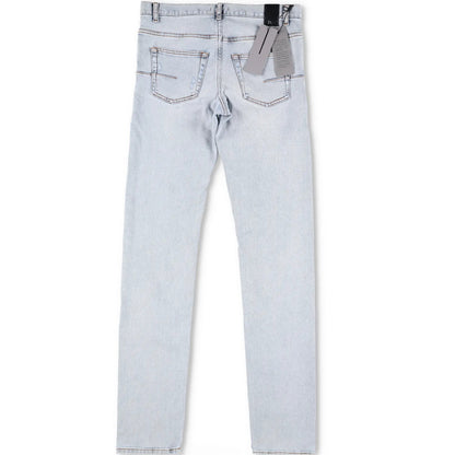 DIOR HOMME Mens Slim Fit Jeans Light Blue Wash Mid Rise Size 28 RRP 555 — View 5