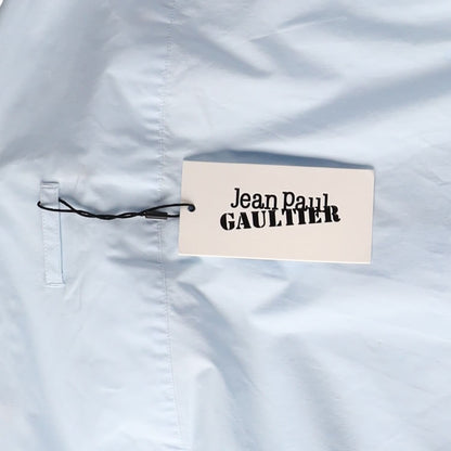JEAN PAUL GAULTIER Womens Shirt Stretch Poplin Logo Transfer Print M RRP 440 — View 10