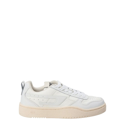 DIESEL Womens S-Ukiyo V2 Low Sneaker Leather Low Tops White EU 37 RRP 195