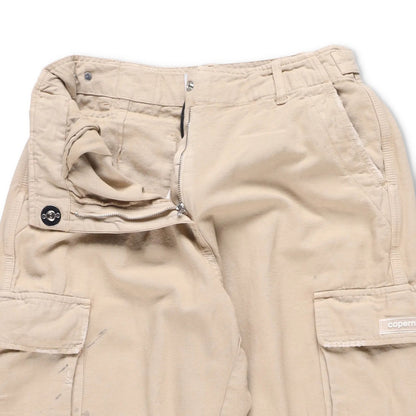COPERNI Womens Canvas Wide Leg Cargo Pants Relaxed Fit Neutrals 34 RRP 810 — View 8