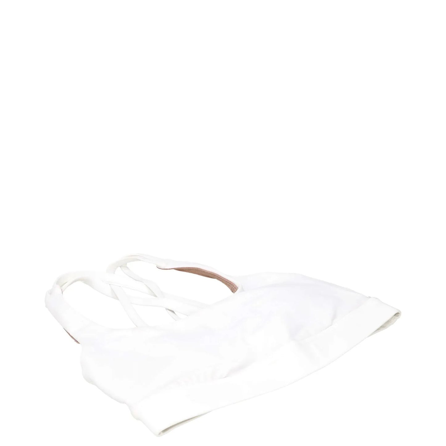 LULULEMON Womens Energy Bra Training White Stretch Crossback Size 2 RRP 48 — View 6