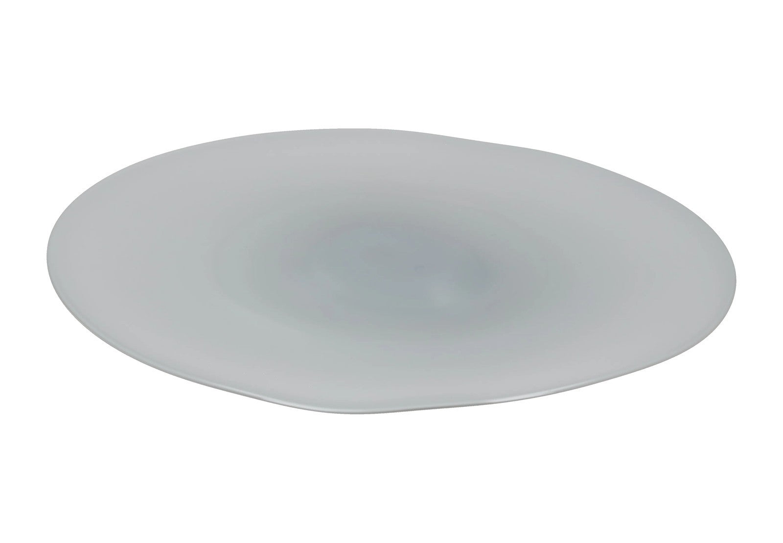 Helle Mardahl Bon Bon Plate Glass White Blue Smooth Round One Size RRP 235 — View 3