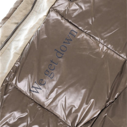 HOLDEN Mens Beige Hooded Puffer Jacket Nylon Polyamide Zip Closure S-M RRP 800 — View 7