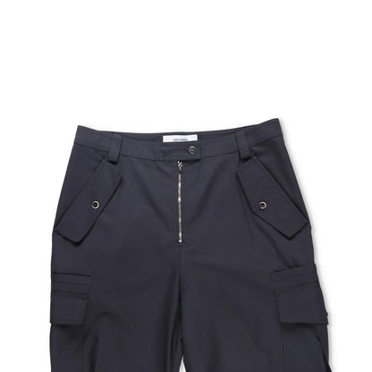 CHRISTOPHER JOHN ROGERS Women Jumbo Cargo Pant Black Wide Leg Trouser 34 RRP1160 — View 2