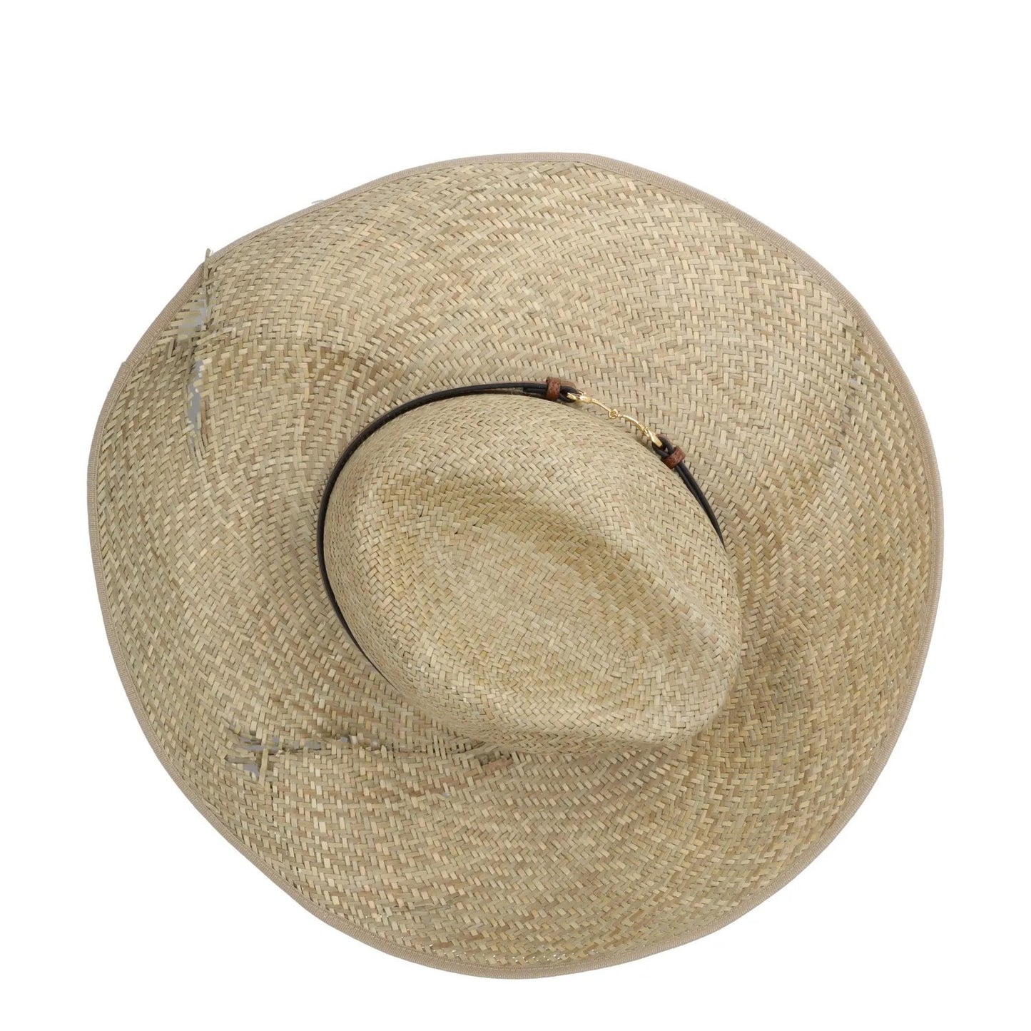 GUCCI Womens Straw Mora Hat Neutrals Fedoras Cotton Blend Size M RRP 435 — View 7