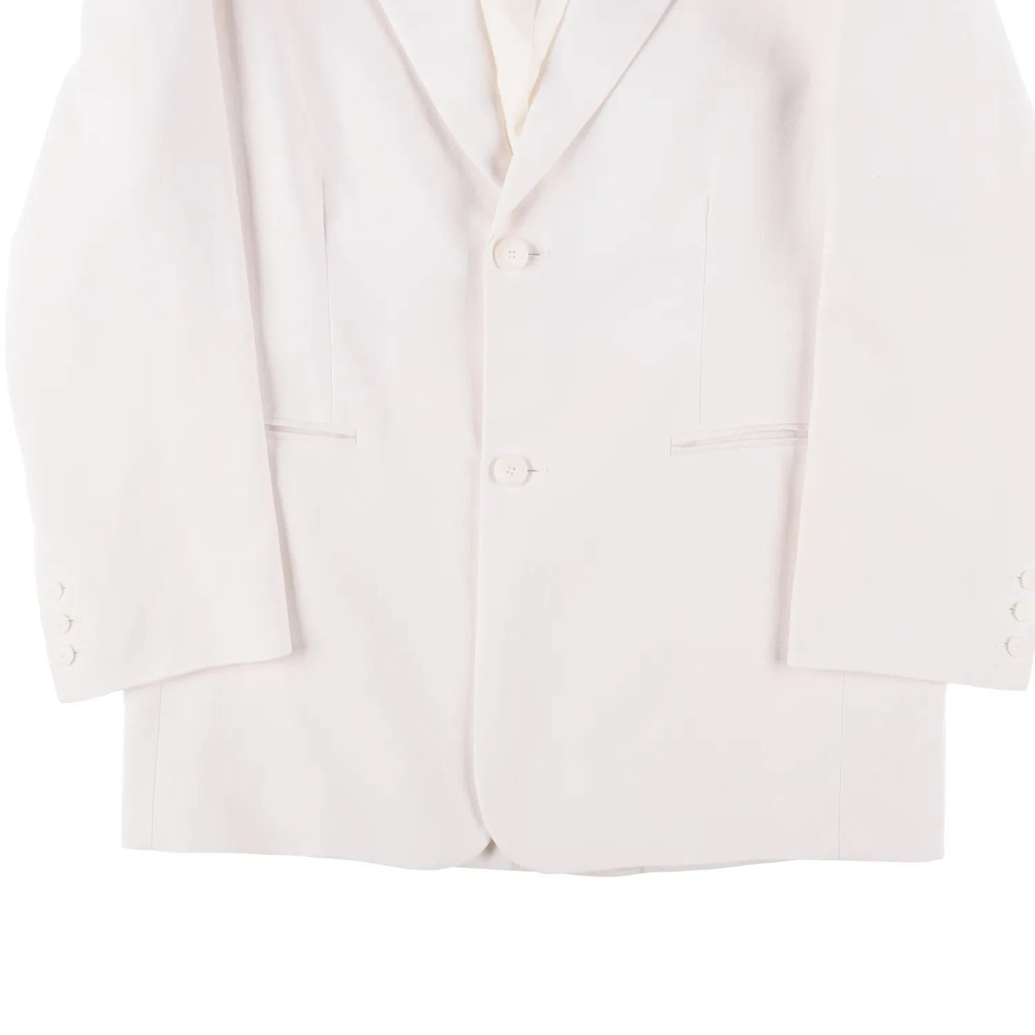 FRANKIE SHOP Womens Aiden Single Breasted Blazer Linen White Size S RRP 350 — View 7