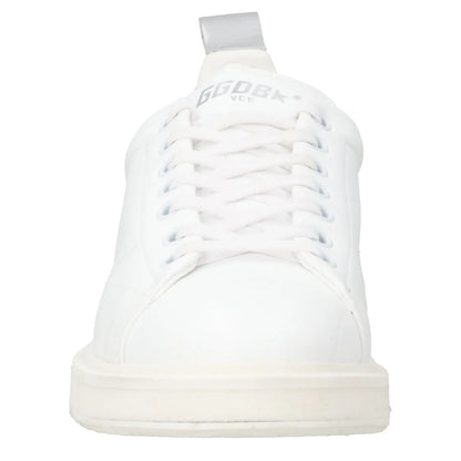 GOLDEN GOOSE Mens Starter Bio Sneakers White Low Top Lace Up Size UK 6.5 RRP 515 — View 3
