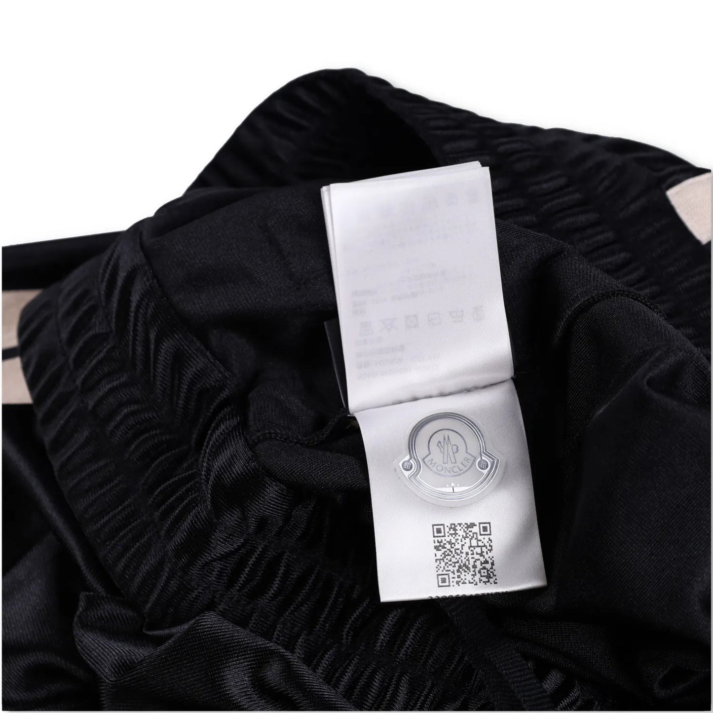MONCLER GENIUSXPalm Angels Womens Shiny Side Stripe Track Pants Black 2XS RRP375 — View 10