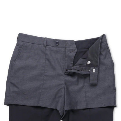 BETTTER Womens Double Waistband Trousers Black Grey Slim Leg Size M RRP 800 — View 5